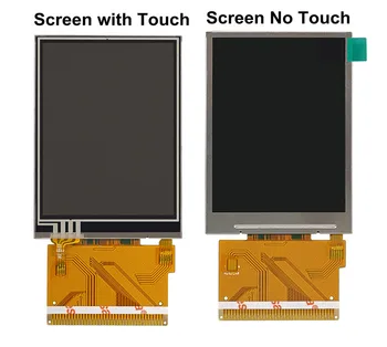 2.8 inch 37PIN TFT-LCD Színes Képernyő (Touch/No Touch) ST7789 Meghajtó IC 16Bit MCU Felület 240(RGB)*320