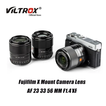 Viltrox 23 mm 33mm 56mm F1.4 XF Objektív, Auto Fókusz Nagy fényerejű Portré Lencsék Fujifilm Fuji X-Mount Kamera Lencséje X-T4 X-T30