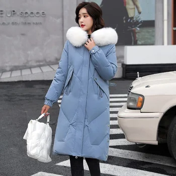 2023 Új Női Pamut Kabát Téli Kabát A Női Vastag Meleg Zubbonyok Kapucnis Outwear Nagy Méretű Kabát