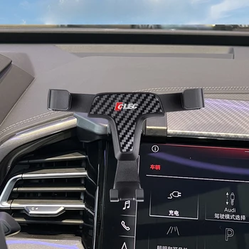 BALKORMÁNYOS! Az Audi Q4 E-Tron 2022 2023 Autó Tartozékok Gravitáció Telefon Tulajdonosa Szellőző Mount Mobil Állvány Műszerfal Mount Gravitáció