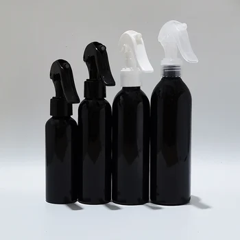 30DB 100ml 150ml 200ml 250ml Fekete Smink Beállítás Ravaszt Spray-t,Folyékony Műanyag Permetező Üveget ,5oz Fertőtlenítő Spray Palackot